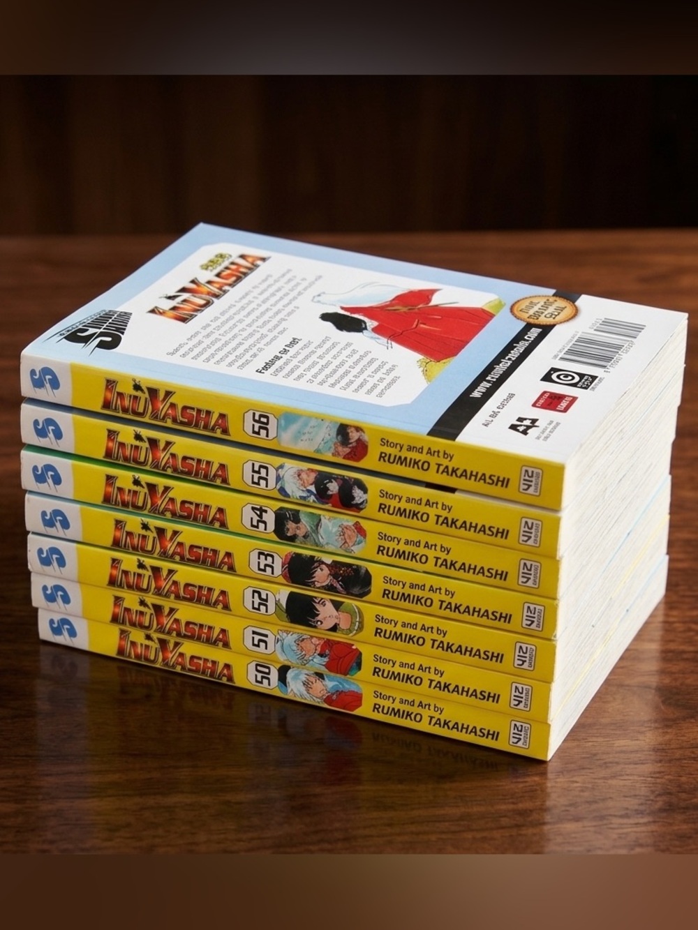 RARE HTF InuYasha Manga Vol. 50–56 VIZ Media Shonen Sunday